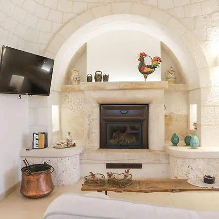 Apartment Country Trullo Rosso With Jacuzzi Alberobello