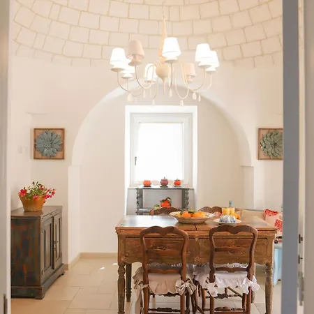 Country Trullo Rosso With Jacuzzi Alberobello