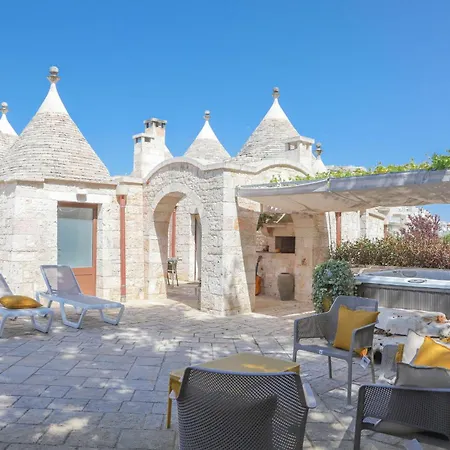 Apartment Country Trullo Rosso With Jacuzzi Alberobello Locorotondo